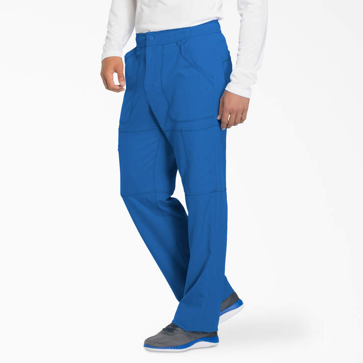 Men's Dynamix Cargo Scrub Pants - Royal Blue (RB) image number 3