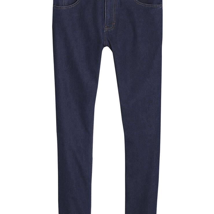 Dickies '67 5-Pocket Denim Jeans with Pivot-Tek™ - Rinsed Indigo Blue (RNB) image number 1