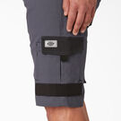 Performance Workwear GDT Cargo Shorts, 11&quot; - Grey Black &#40;UEB&#41;