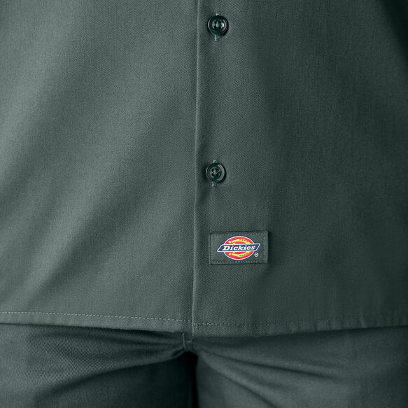 Short Sleeve Work Shirt - Hunter Green &#40;GH&#41;