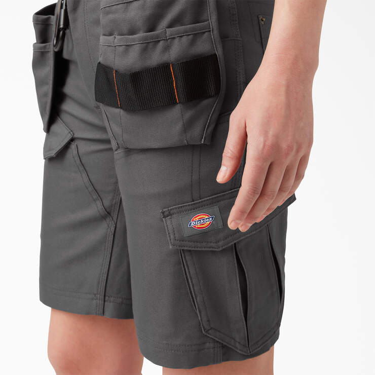 Traeger x Dickies Women's Relaxed Fit Shorts, 9" - Slate Gray (SL) image number 5