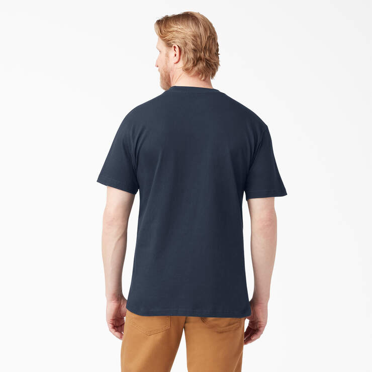 Lightweight Short Sleeve Pocket T-Shirt - Dark Navy (DN) image number 2