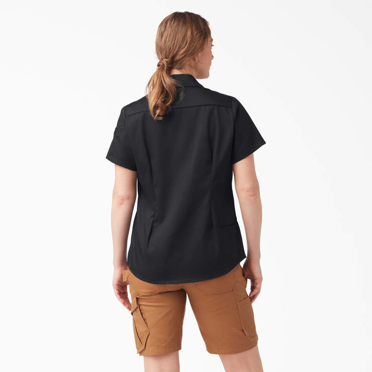 Traeger x Dickies Women's Ultimate Grilling Shirt - Black (BK) image number 2