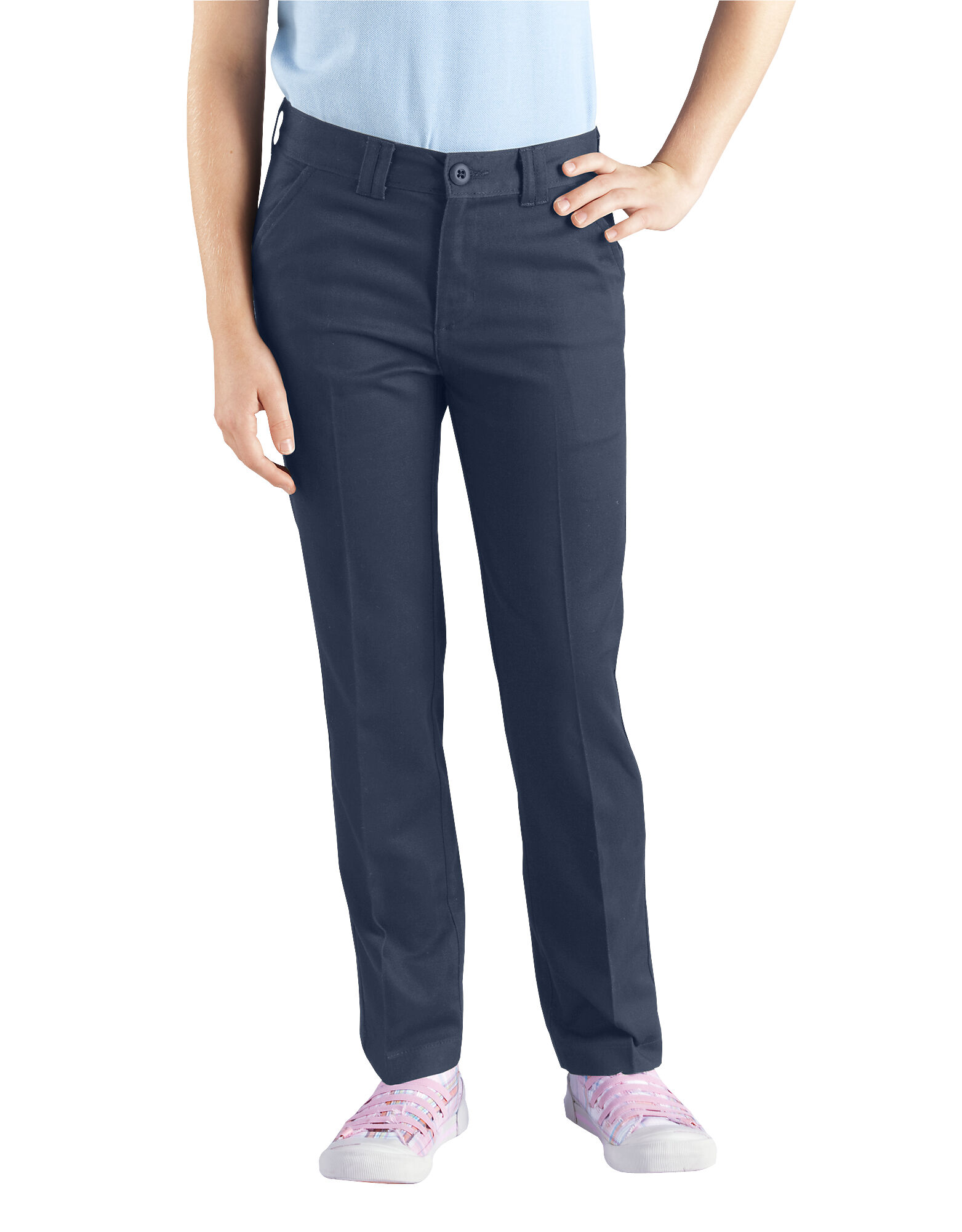 slim fit pants for girls