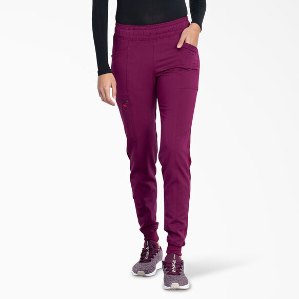 Women&#39;s Balance Jogger Scrub Pants - Wine &#40;WIN&#41;