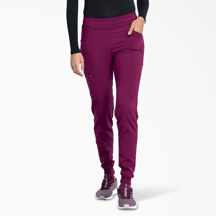 Women&#39;s Balance Jogger Scrub Pants - Wine &#40;WIN&#41;