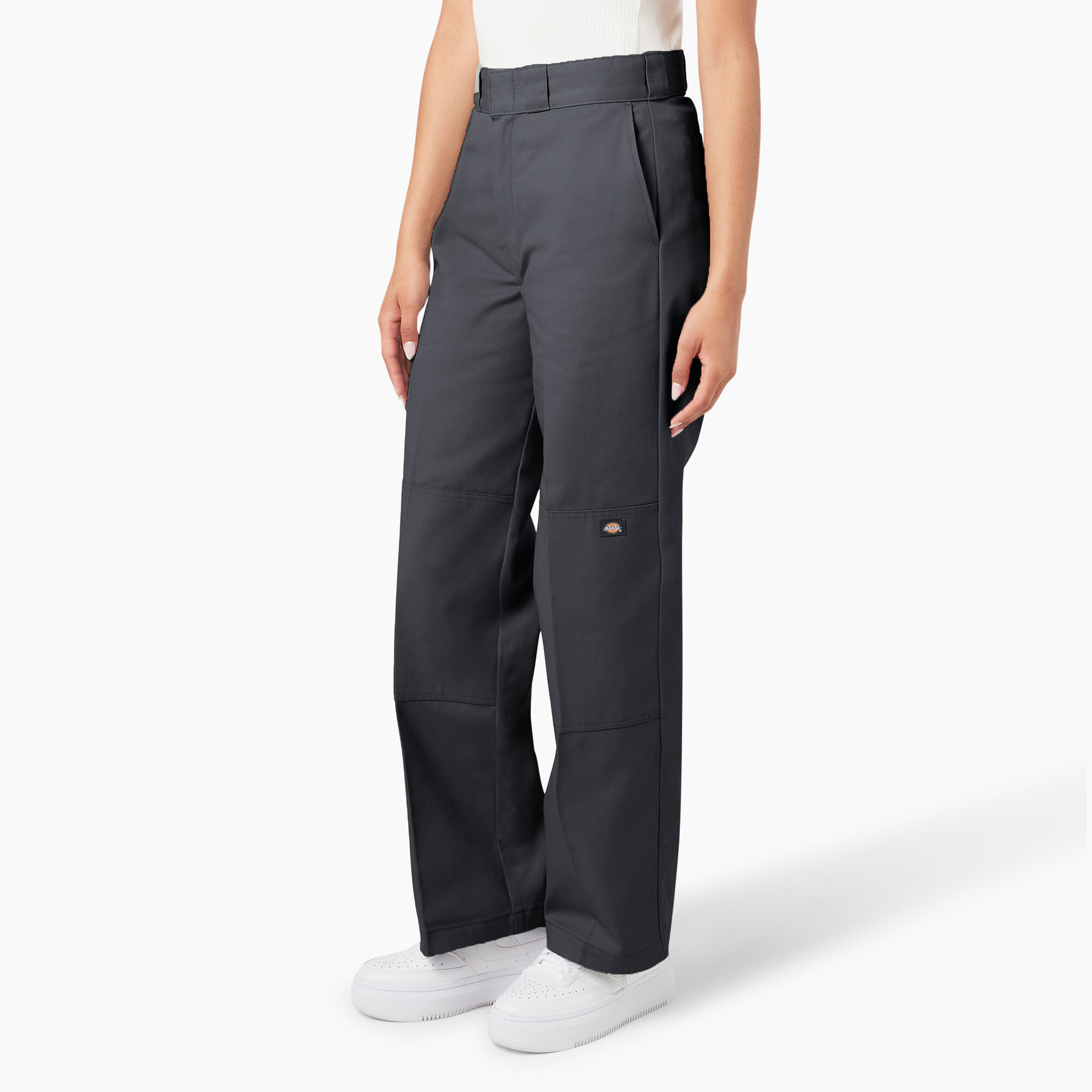 Womens grey work pants cheap