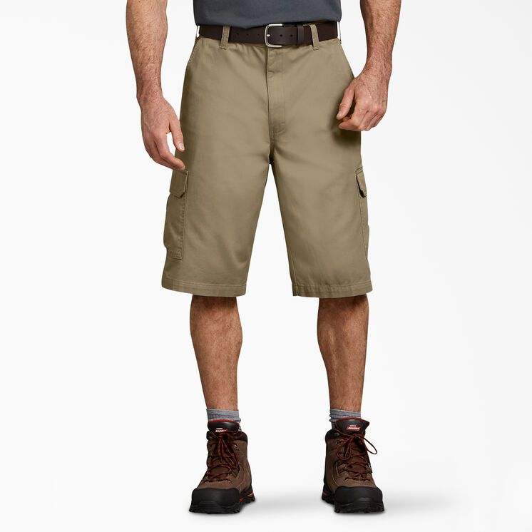 Loose Fit Work Shorts, 13&quot; - Rinsed Khaki &#40;RKH&#41;