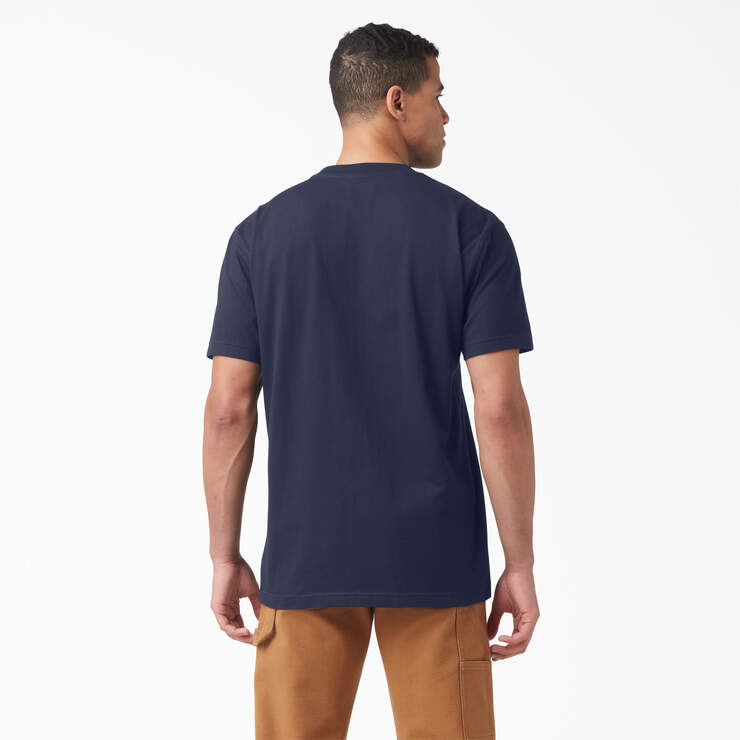 Short Sleeve Wordmark Graphic T-Shirt - Ink Navy (IK) image number 2