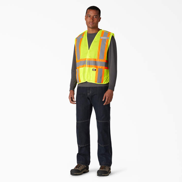 Hi Vis Safety Vest - ANSI Yellow (AY) image number 4