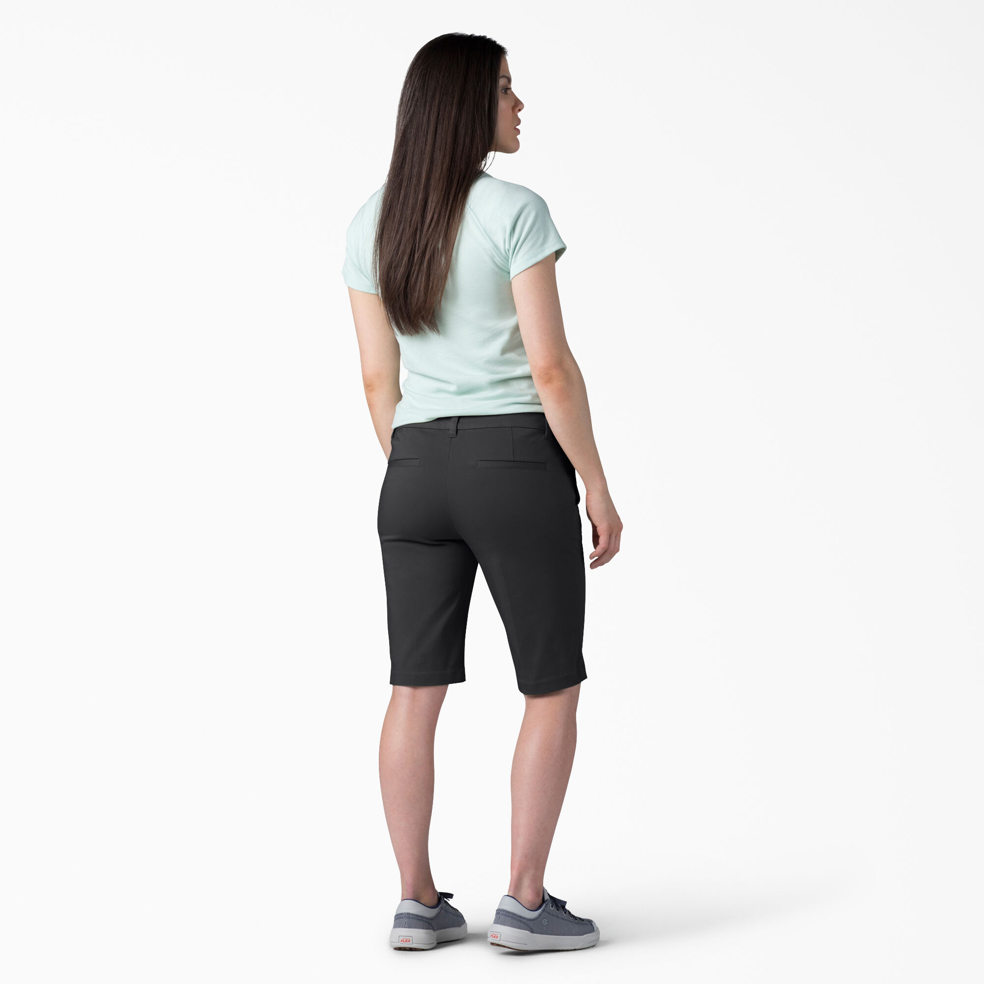 Assort. Colors Women's Stylus Twill  Summer Walking Shorts Size 10,12,16 