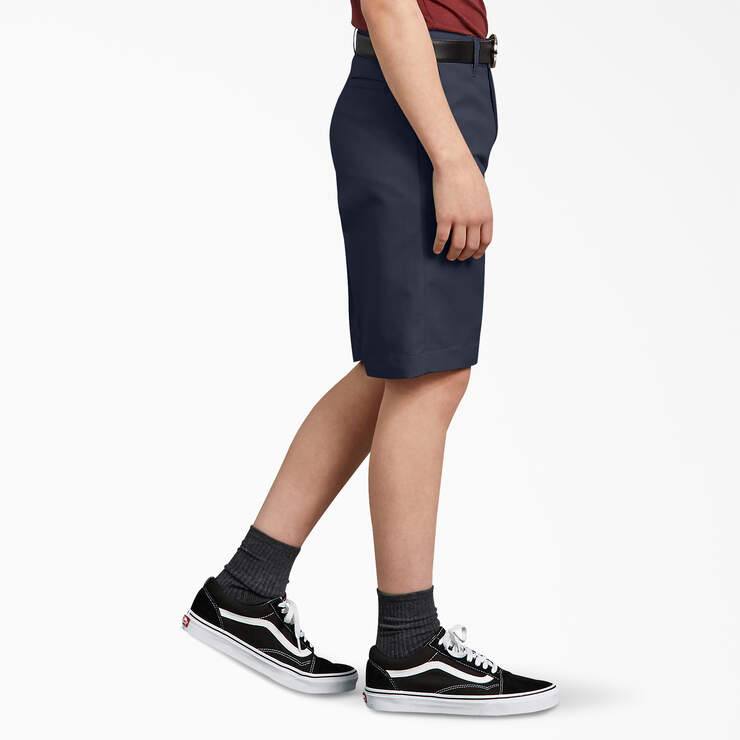 Boys' Classic Fit Shorts, 4-20 - Dark Navy (DN) image number 3