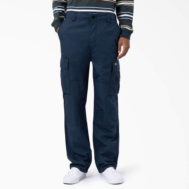 Eagle Bend Relaxed Fit Double Knee Cargo Pants - Airforce Blue (AF) image number 1