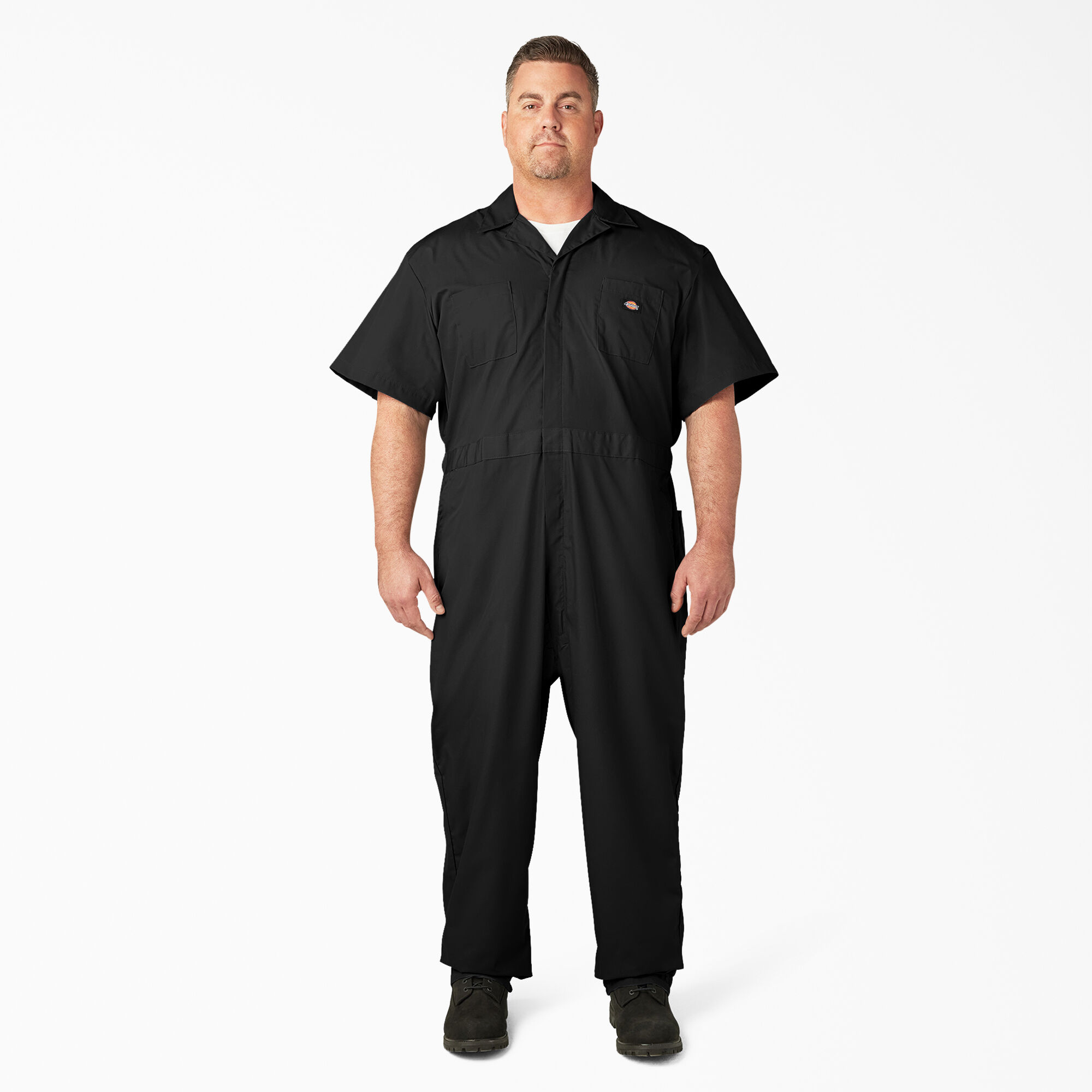 Dickies flex online short sleeve coveralls