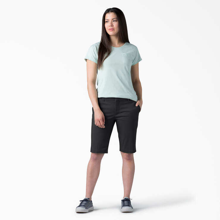 Women's Perfect Shape Straight Fit Bermuda Shorts, 11