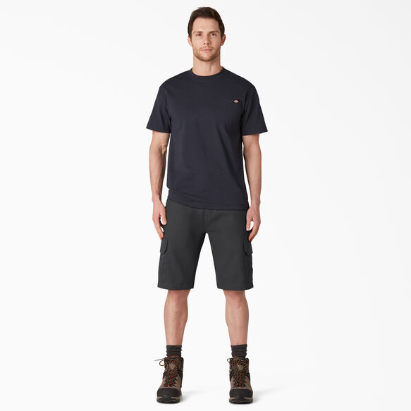 DuraTech Ranger Relaxed Fit Duck Shorts, 11&quot; - Black &#40;BK&#41;