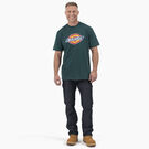 Short Sleeve Tri-Color Logo Graphic T-Shirt - Forest Green &#40;FT&#41;