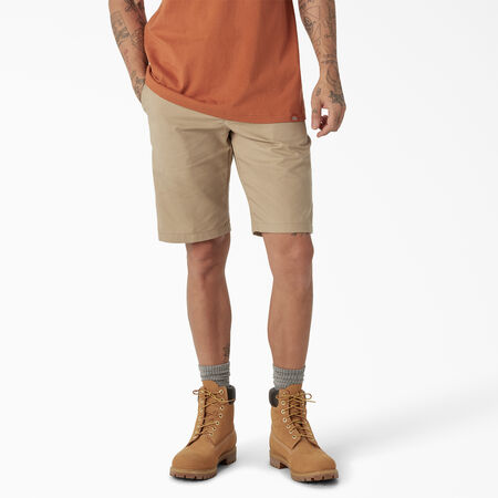 Cooling Active Waist Shorts, 11&quot; - Desert Sand &#40;DS&#41;