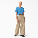 Women&rsquo;s Graphic Cropped T-Shirt - Bright Cobalt &#40;B2T&#41;