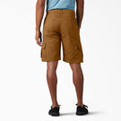 FLEX Relaxed Fit Duck Cargo Shorts, 11&quot; - Stonewashed Brown Duck &#40;SBD&#41;
