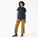 Women&rsquo;s FLEX Short Sleeve Work Shirt - Dark Navy &#40;DN&#41;