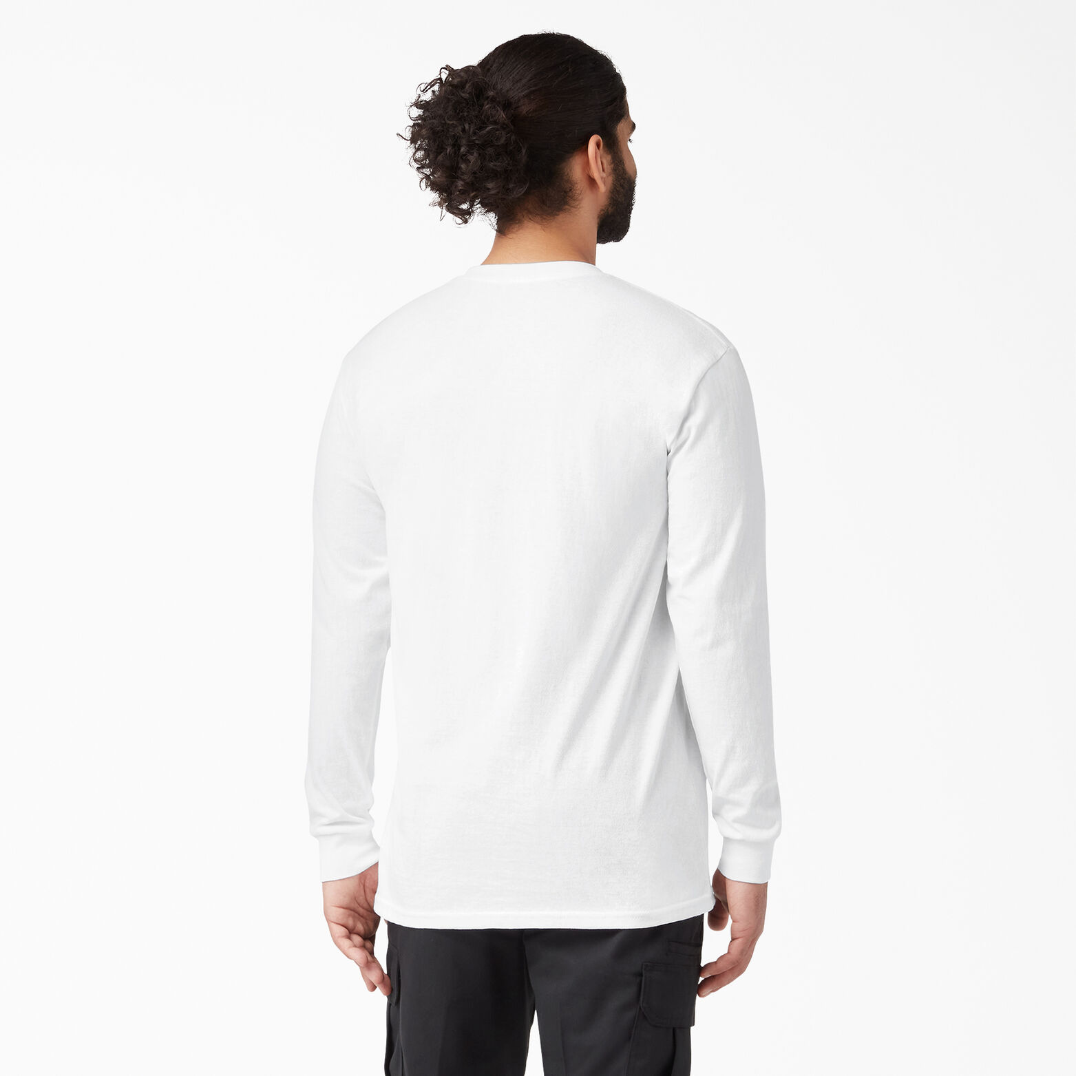 Long Sleeve Regular Fit Icon Graphic Tee , White | Men's Shirts | Dickies