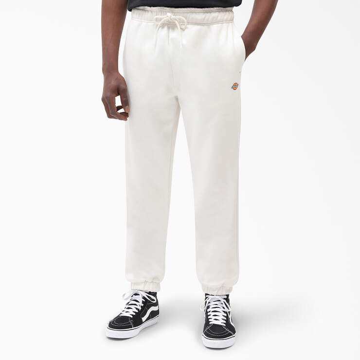 Mapleton Regular Fit Fleece Sweatpants - White (WH) image number 1