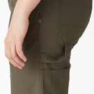 Women&rsquo;s Duck Carpenter Shorts, 11&quot; - Rinsed Moss Green &#40;RMS&#41;
