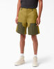 Contrast Chap Front Shorts, 9&quot; - Stonewash Military/Moss Green &#40;S2I&#41;