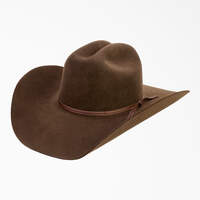 New York Sunshine x Dickies Always Drink Upstream Cowboy Hat - Chocolate Brown (CB)