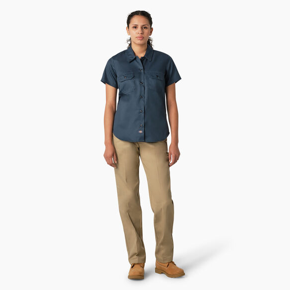 Women&#39;s 574 Original Work Shirt - Airforce Blue &#40;ASL&#41;