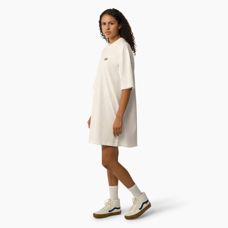 Women's Mapleton T-Shirt Dress - White (WH) image number 3