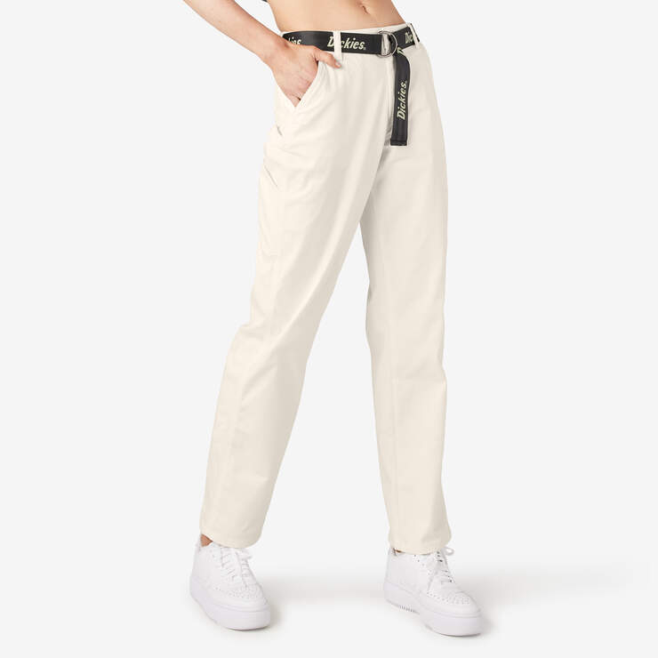 Women's Relaxed Fit Carpenter Pants - Cloud (CL9) image number 4