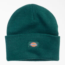 Cuffed Knit Beanie - Forest Green &#40;FT&#41;