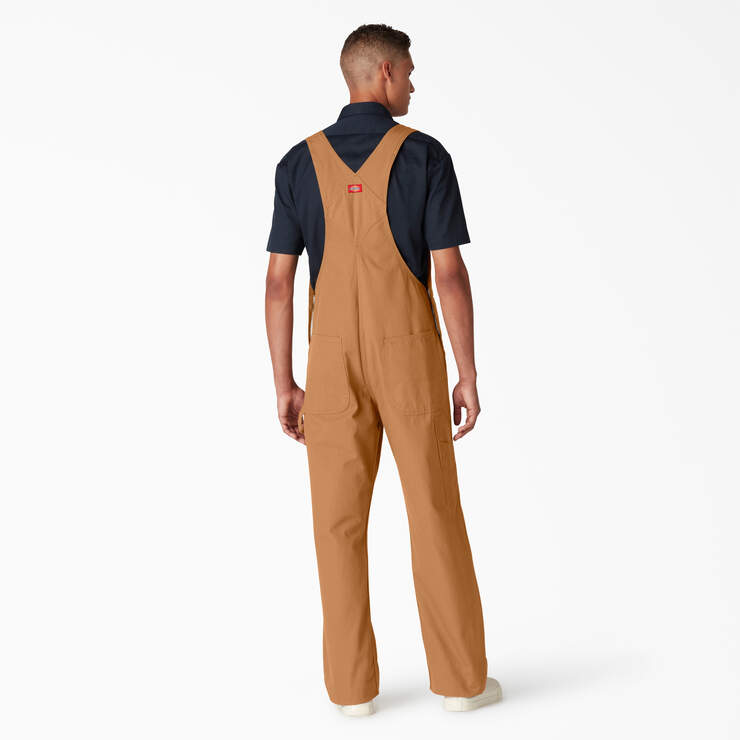 Classic Bib Overalls - Rinsed Brown Duck (RBD) image number 9