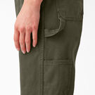 Women&#39;s Relaxed Fit Bib Overalls - Rinsed Moss Green &#40;RMS&#41;