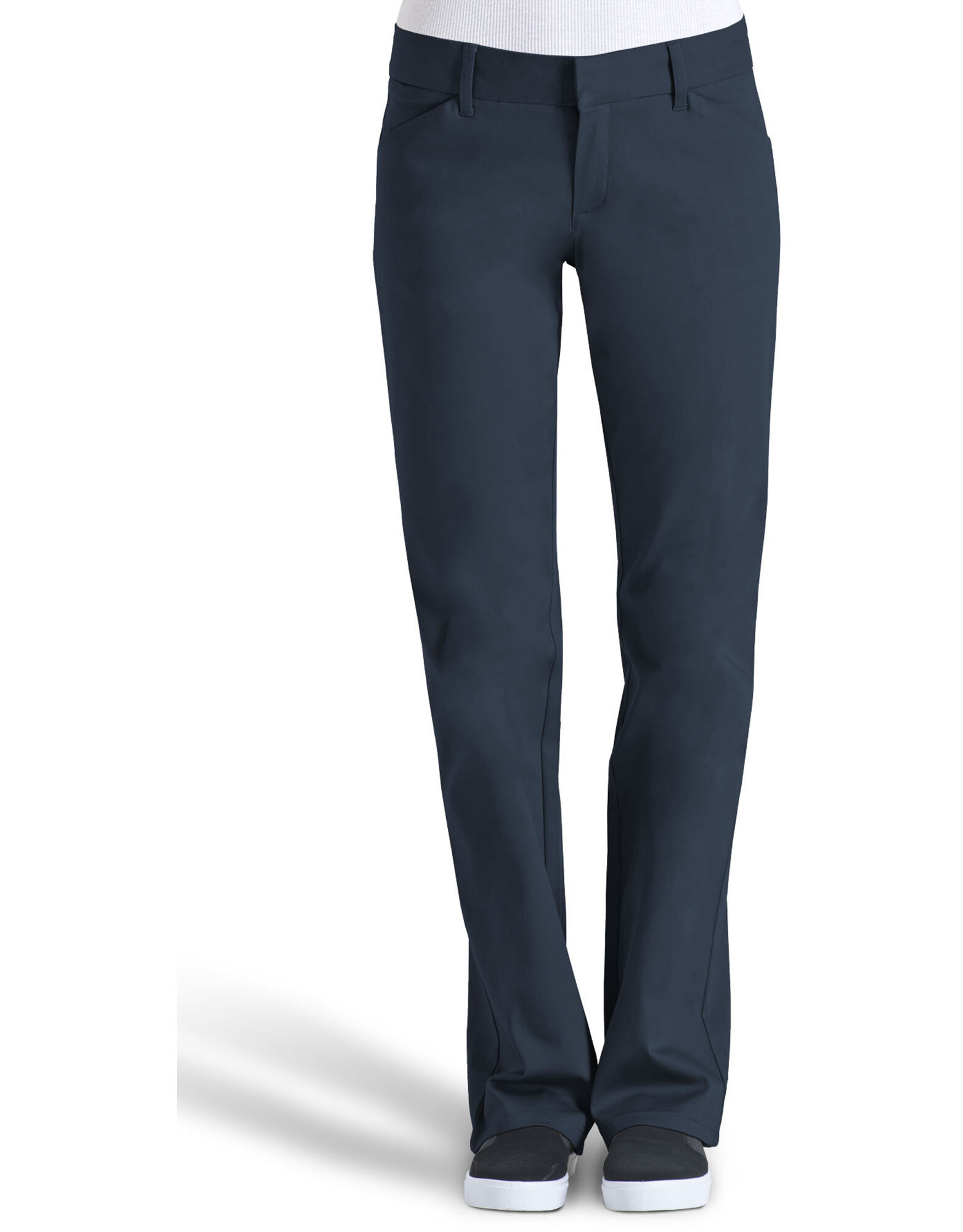 navy blue bootcut pants