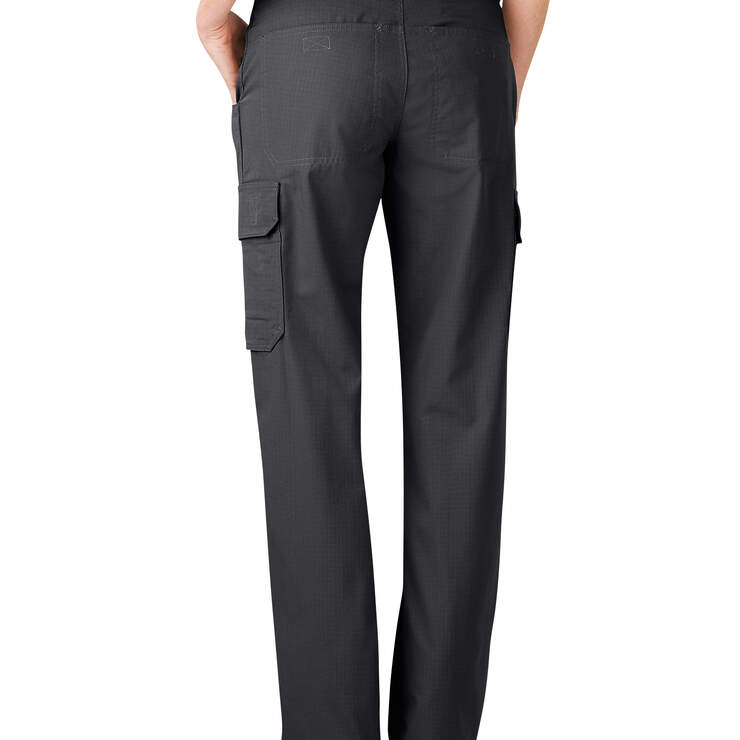 Women's Tactical Stretch Ripstop Pants - Black (BK) image number 2
