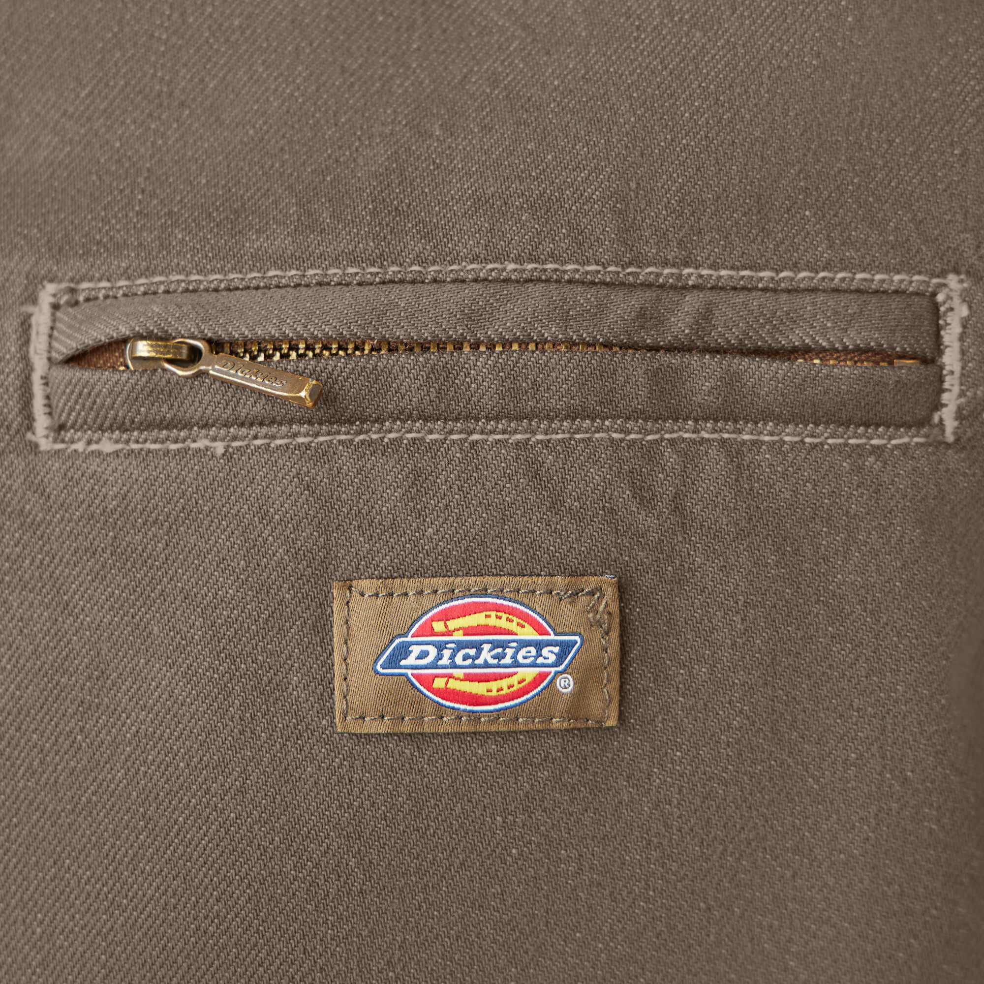 Flannel Lined Denim Jacket Dickies US