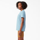 Women&#39;s Heavyweight Short Sleeve Pocket T-Shirt - Dockside Blue &#40;DU1&#41;