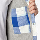 Women&rsquo;s Flannel Hooded Shirt Jacket - Surf Blue Campside Plaid &#40;A1L&#41;