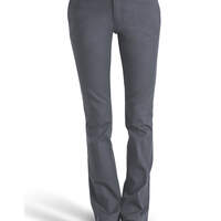 Dickies Girl Juniors' Straight Leg Everyday Pants - Charcoal Gray (CH)