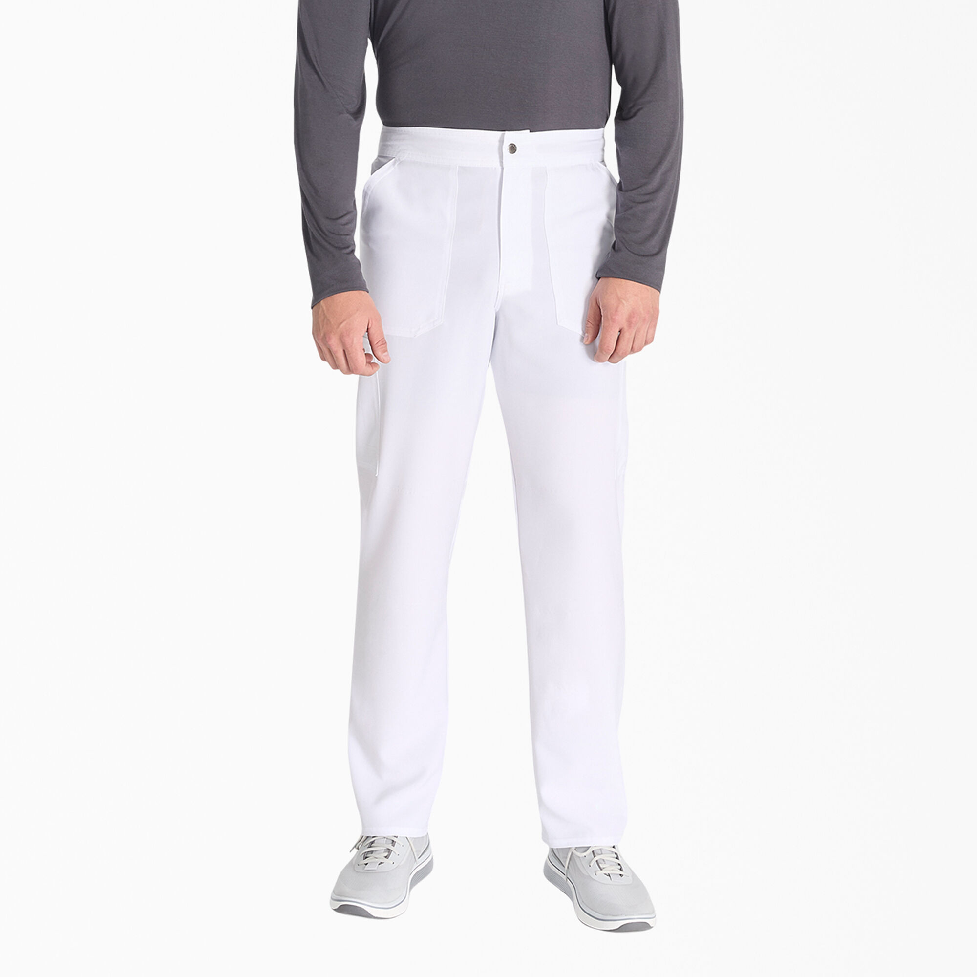 Men's Scrub Pants - Jogger Scrubs - White | Dickies US