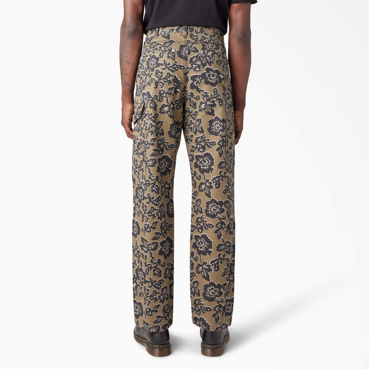 Dickies Premium Collection Utility Pants - Desert Rose Green Floral (NFN) image number 2