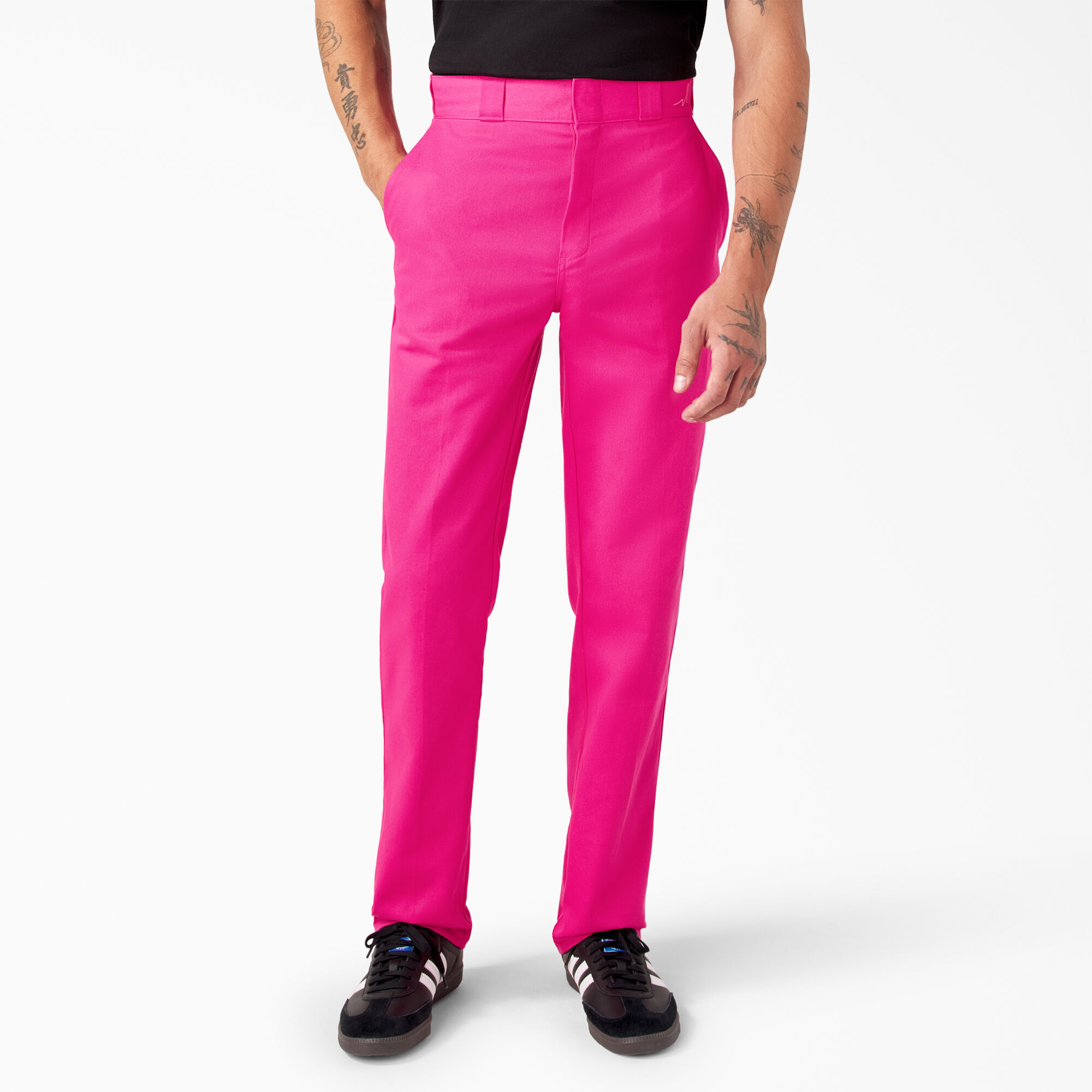 Hot pink dickies best sale