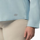 Women&#39;s Plus Cooling Roll-Tab Work Shirt - Clear Blue &#40;EUD&#41;