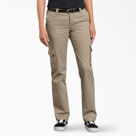 Women&#39;s Relaxed Fit Stretch Cargo Pants - Desert Sand &#40;DS&#41;