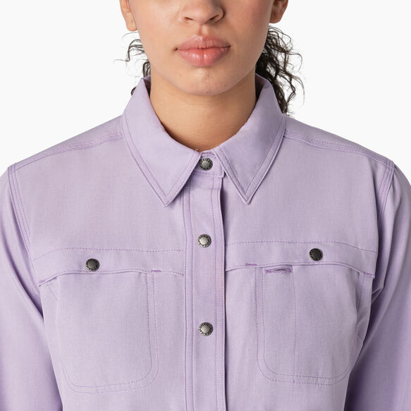 Women&#39;s Cooling Roll-Tab Work Shirt - Purple Rose &#40;URD&#41;