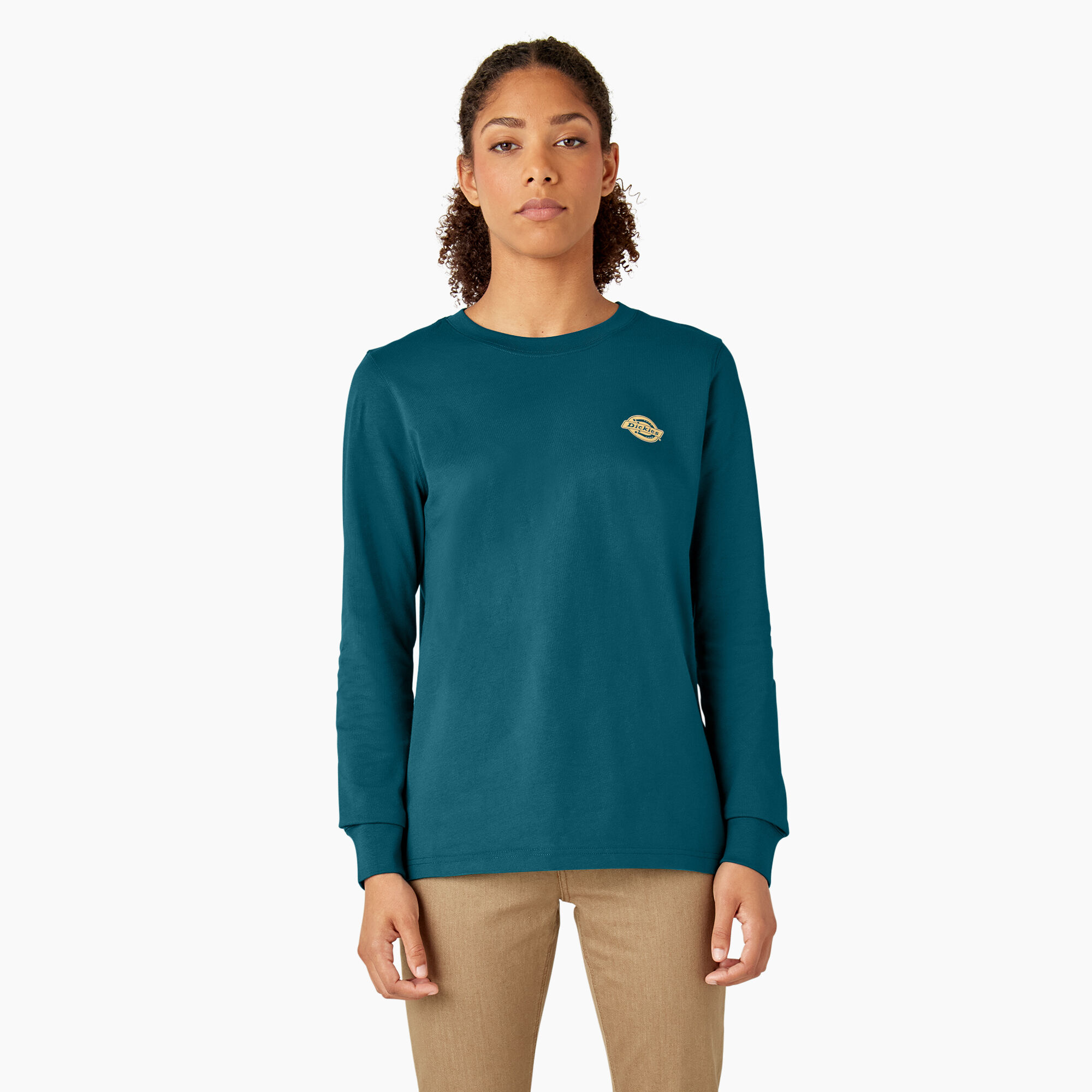 Womens long sleeve graphic tees top