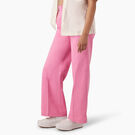 Women&#39;s Stonewashed Wide Leg Work Pants - Wild Rose &#40;WR2&#41;